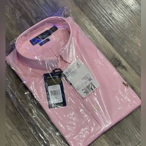 Polo Ralph Lauren Slim Fit Easy Care Oxford Shirt Pink - NWT - Size 16.5"